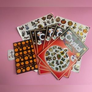 Vintage Halloween sticker bundle